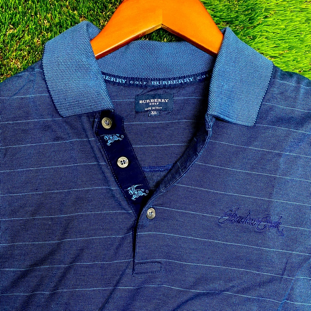 Burberry Golf Polo Size XL Fits like US MEDIUM